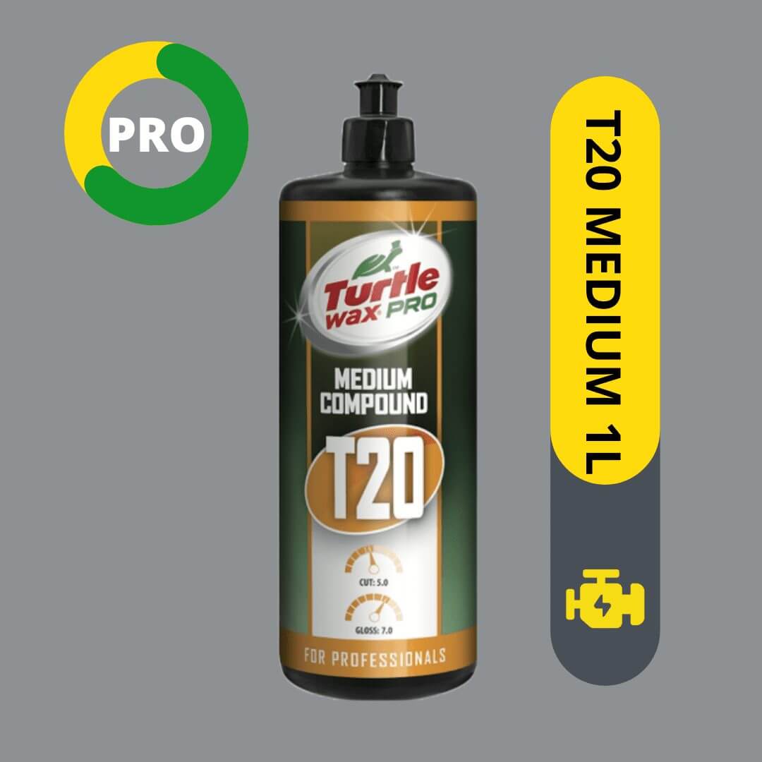 Turtle Wax Pro T20 Medium Compound, 1L – Planet Car Care